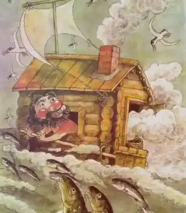 Баня в море