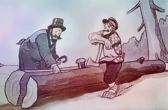 Барин и плотник русская народная сказка