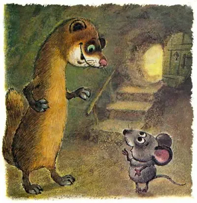 Сказка об умном мышонке