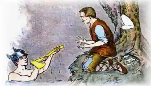 Дровосек и Меркурий