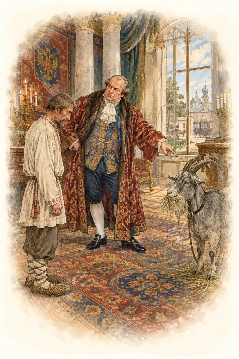 Козел – грамотей