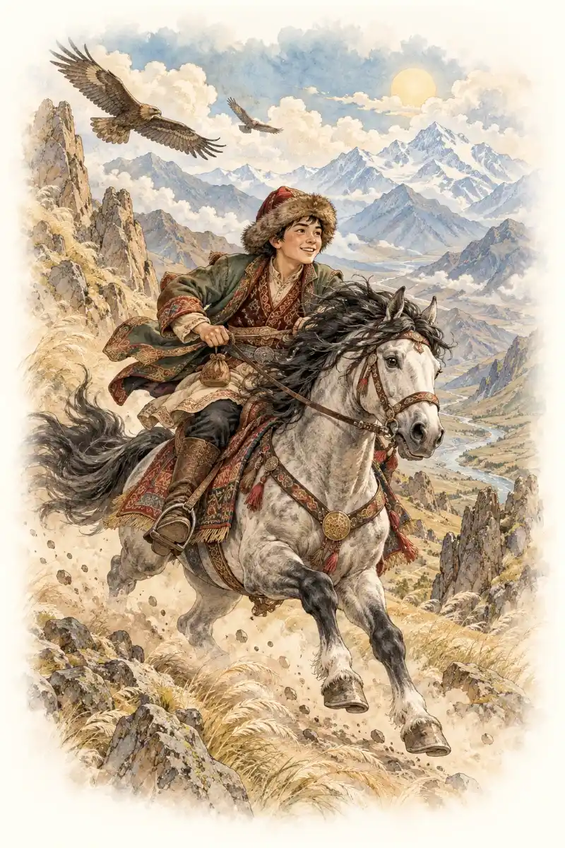 Сын певца Токтогула