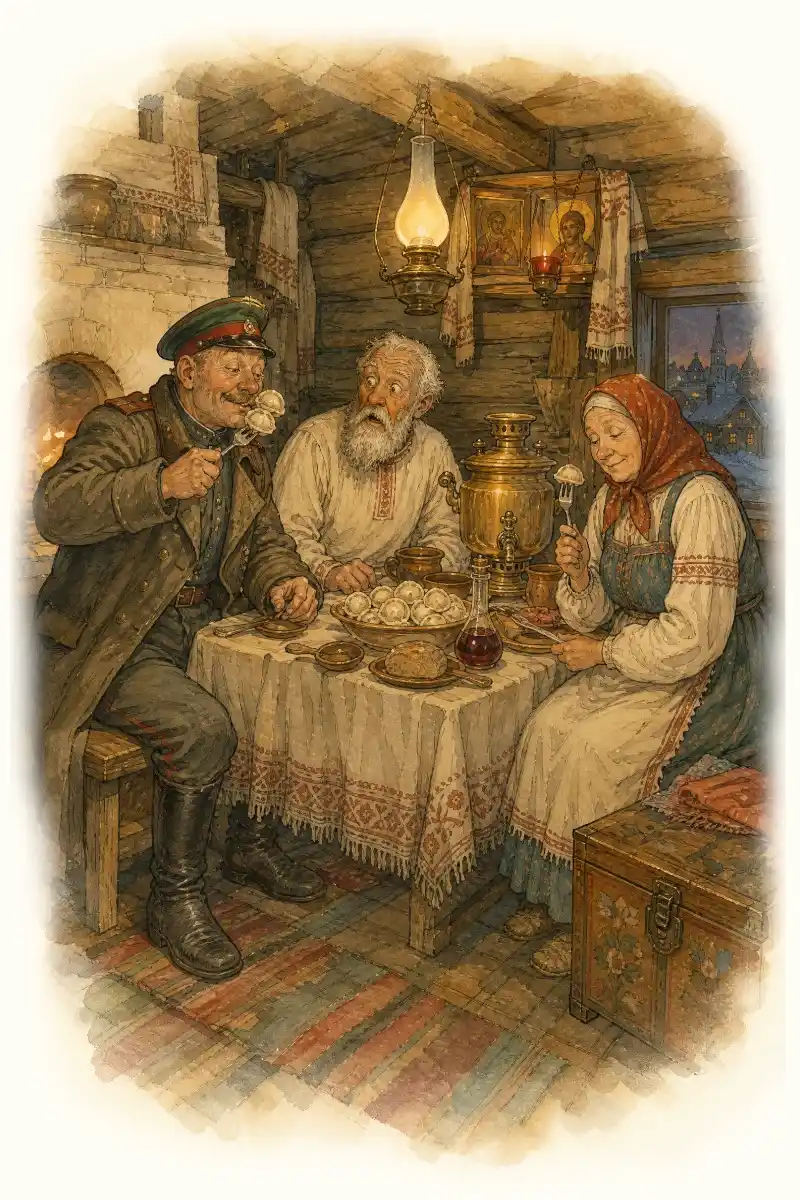 Солдат и пельмени
