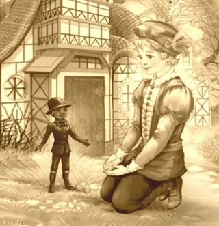 Угольный человечек - голландская народная сказка