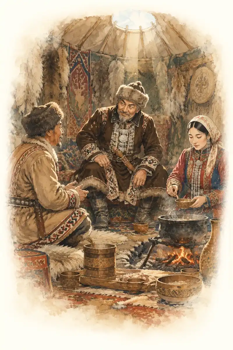 Умная жена (Якутская сказка)