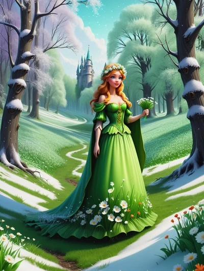 Весна Зиму сменяет