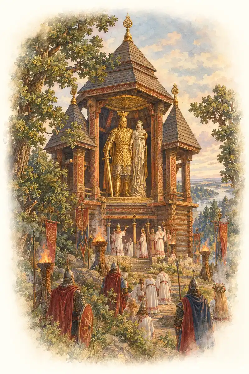 The Legend of the Temple of Svarog
