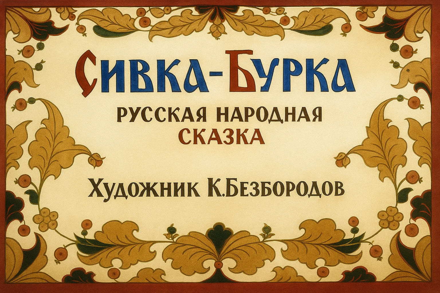 Сивка-бурка