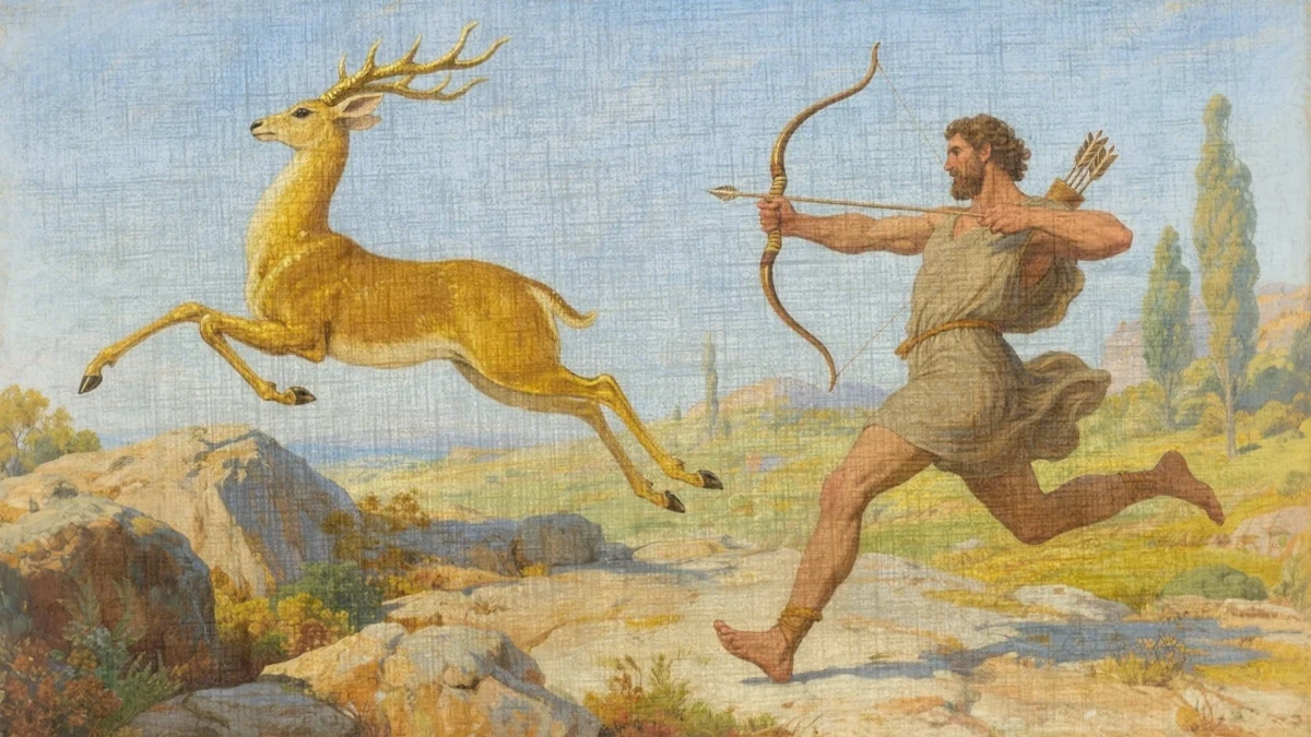 The Capture of the Ceryneian Hind