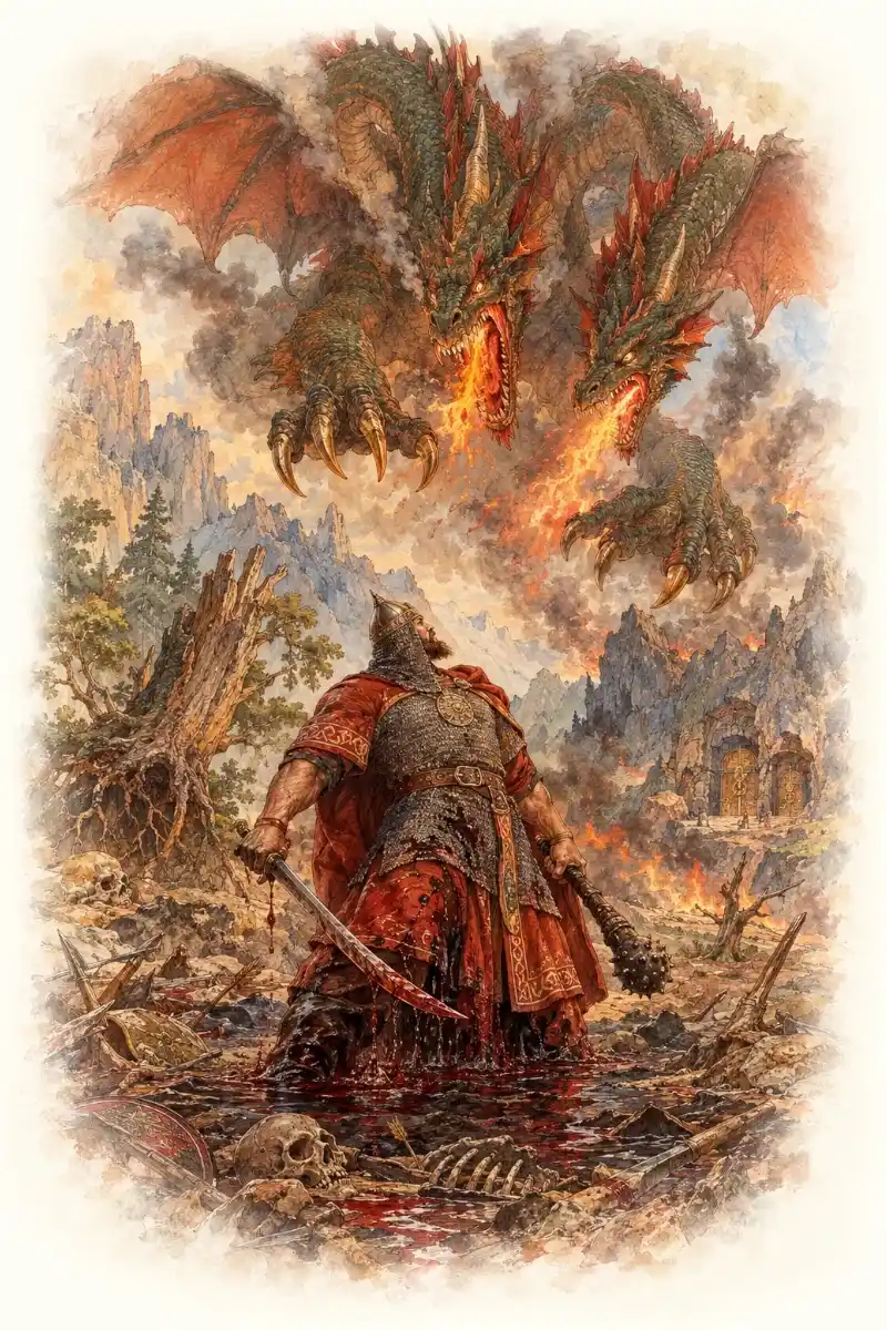 Dobrynya Nikitich and the Serpent Gorynych